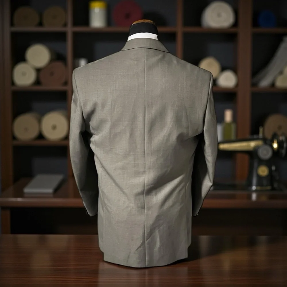 Men's Light gray Olive Color Blazer Imported Fabric Stylish☑️